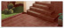 Клинкерная плитка Ceramika Paradyz Taurus brown фасадная структурная (6,6x24,5)